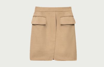 Military φούστα €395 από Max Mara   