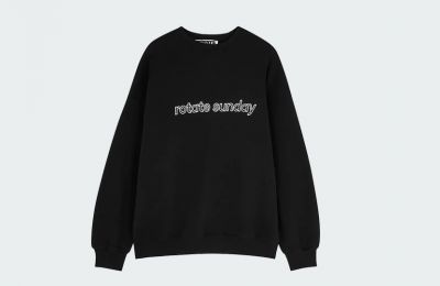 Μαύρο Rotate sweatshirt από Sensa   