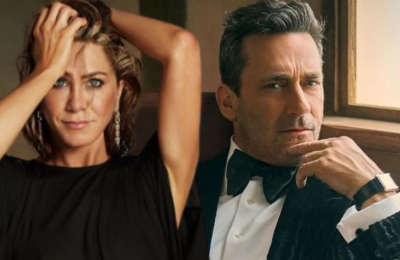 Photo by @jon_hamm and @jenniferaniston