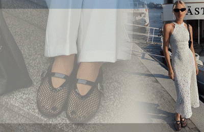 Mesh ballet flats: Tα παπούτσια που ολοκληρώνουν όλα τα καλοκαιρινά σύνολα