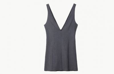 Κοντό V-neck φόρεμα από Stradivarius