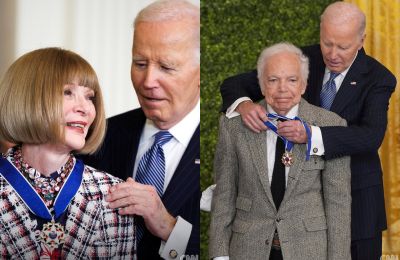 Ο Biden τιμά τους Anna Wintour και Ralph Lauren με Μετάλλιο Ελευθερίας